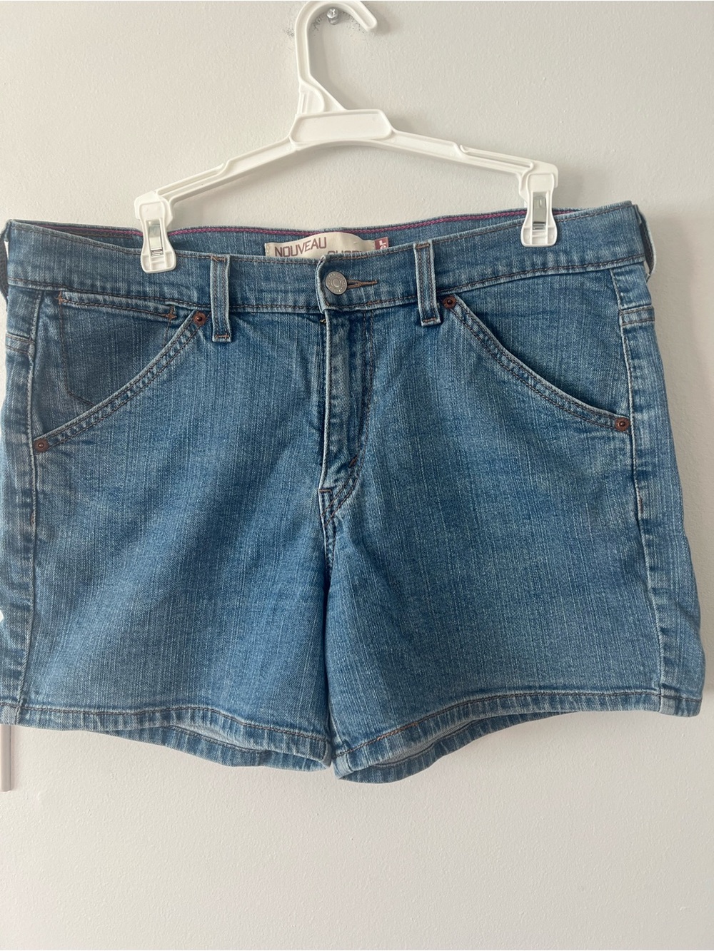 Levi's Medium Blue Denim Jean Shorts